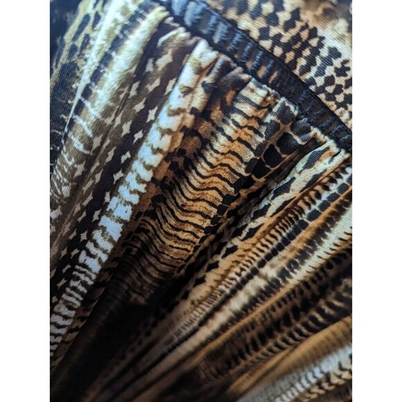 Robert Louis Women's Brown Bell Sleeve Cold Shoulder Top Size Small NWT RN87348 - Picture 7 of 15